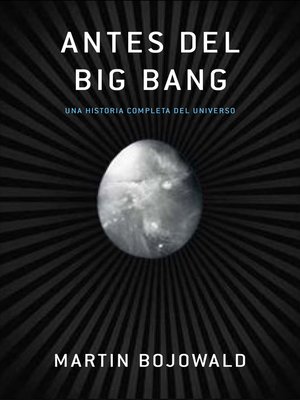 cover image of Antes del Big Bang